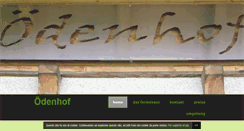 Desktop Screenshot of oedenhof.com