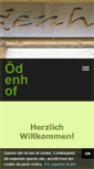 Mobile Screenshot of oedenhof.com