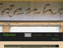 Tablet Screenshot of oedenhof.com